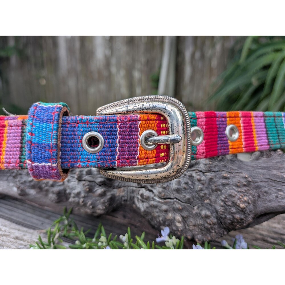 Vintage Southwestern Style Concho Belt By Fossil, Womens Size Large - Picture 8 of 11